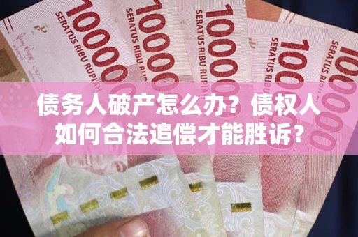 济南债务人破产怎么办？债权人如何合法追偿才能胜诉？