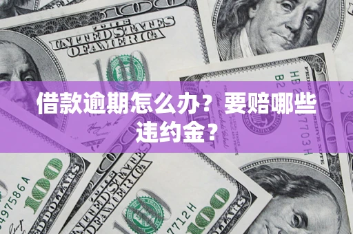 济南借款逾期怎么办？要赔哪些违约金？